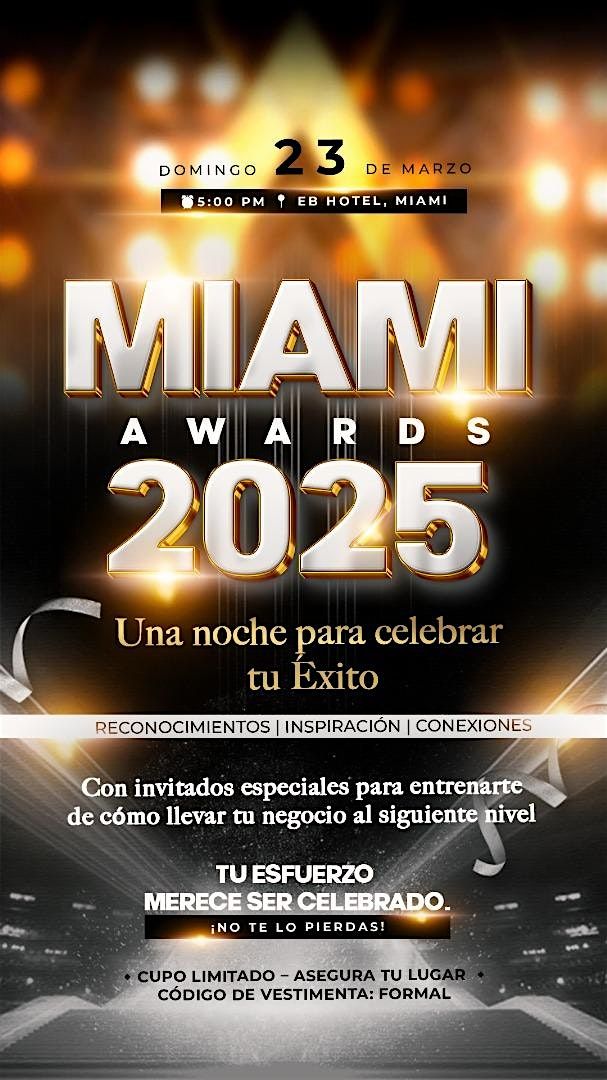 MIAMI AWARDS