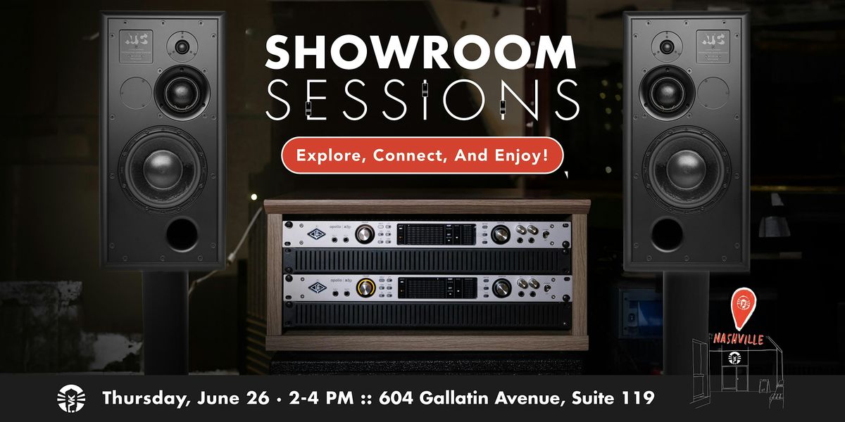 Vintage King Nashville Showroom Sessions: ATC & Universal Audio