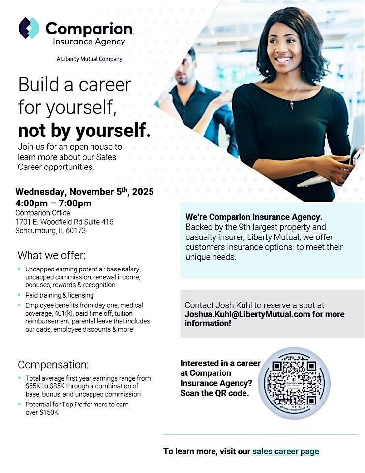Career Fair | Comparion Insurance Agency, a Liberty Mutual Company