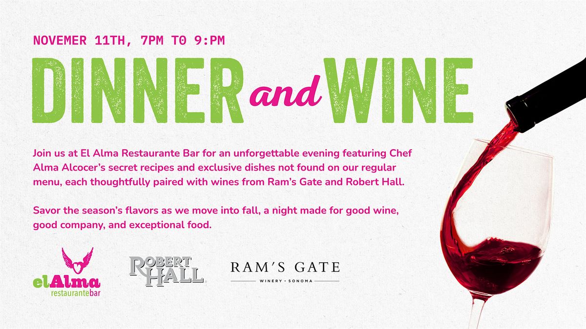 5-Course Wine Pairing Dinner