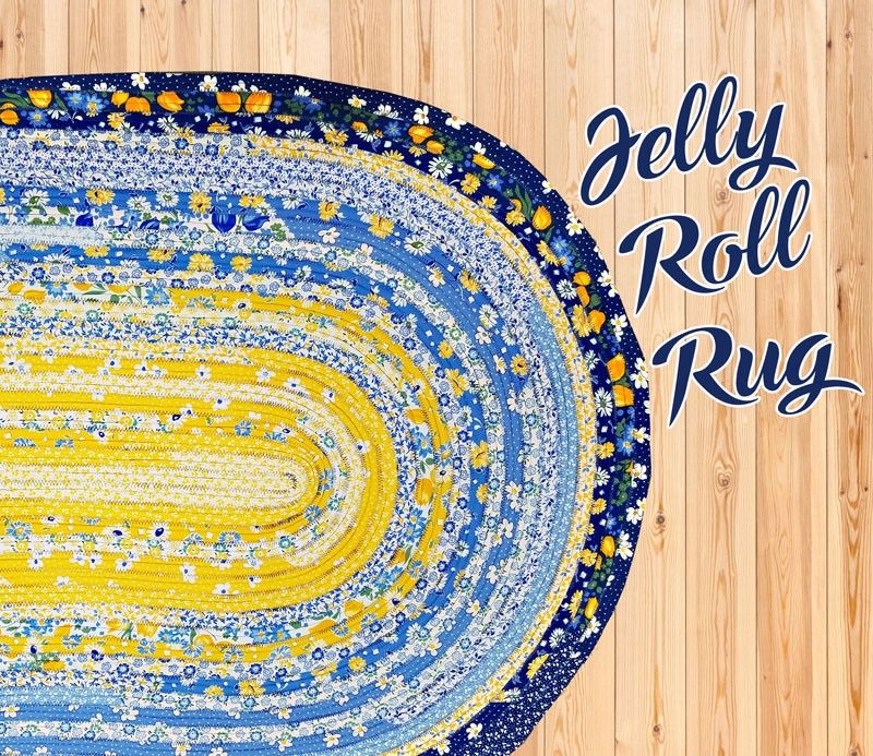 Jelly Roll Rug Class - GREENUP