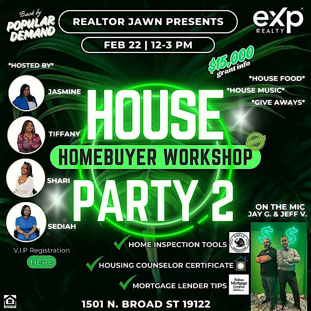 House Party 2- A Certified Workshop