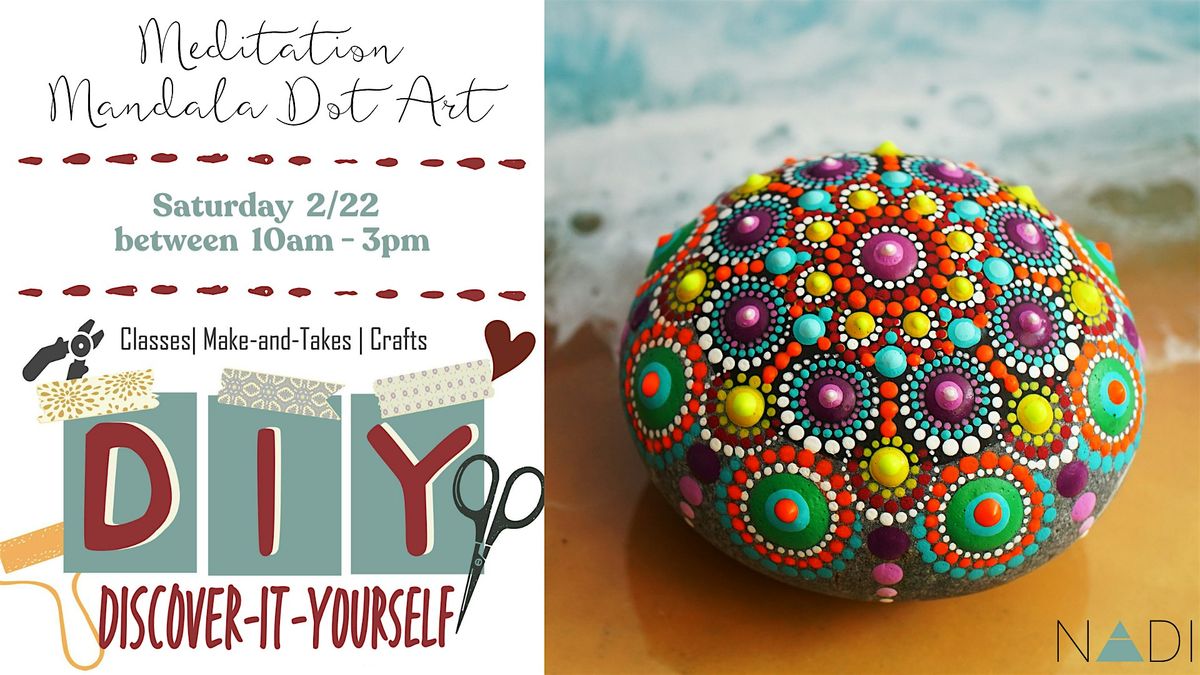 DIY Meditation Mandala Dot Art