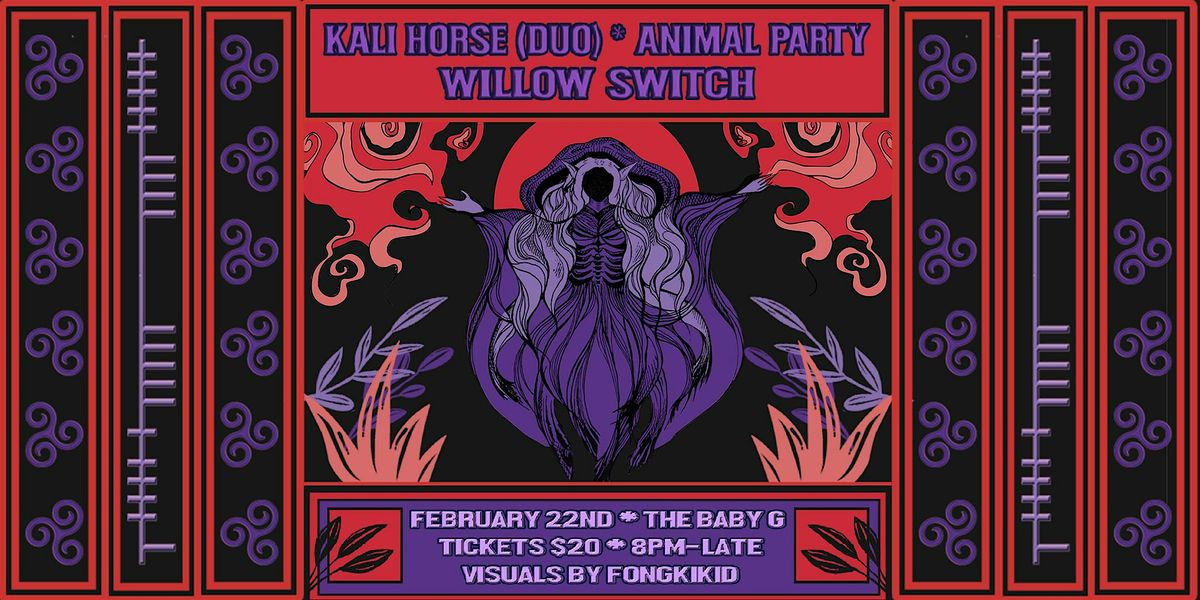 Bean S\u00ed 003 (Live): Kali Horse (Duo), Willow Switch, and Animal Party