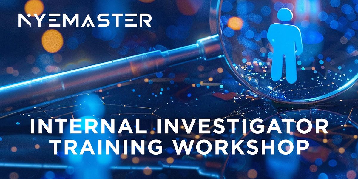 Internal Investigator Training Workshop for New EEOC Standard