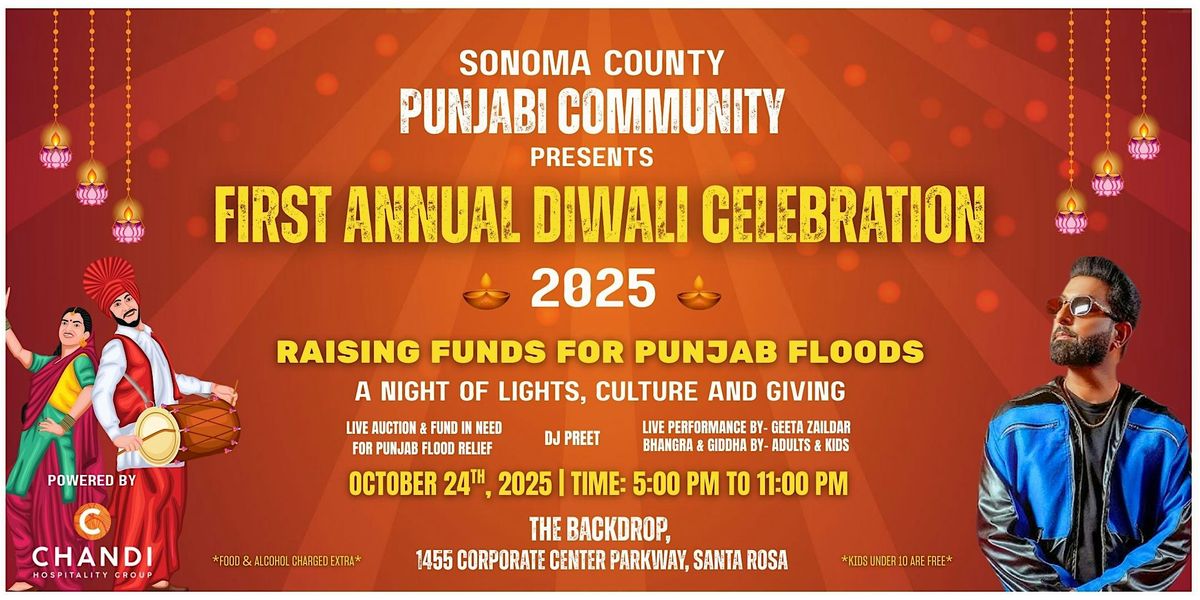 Sonoma County- Punjabi Community | 1st Annual Diwali Celebration 2025
