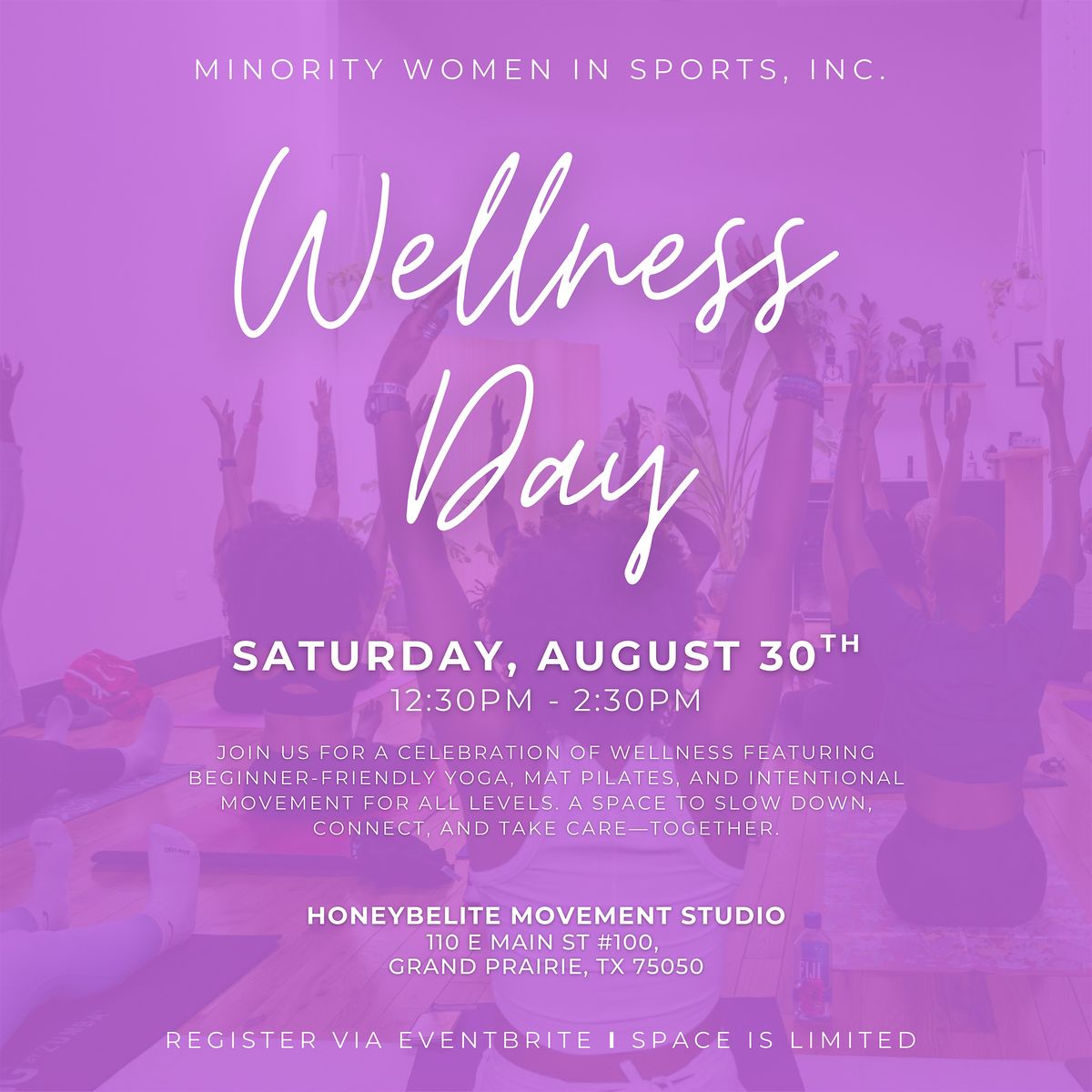 Minority Women in Sports, Inc. Wellness Day