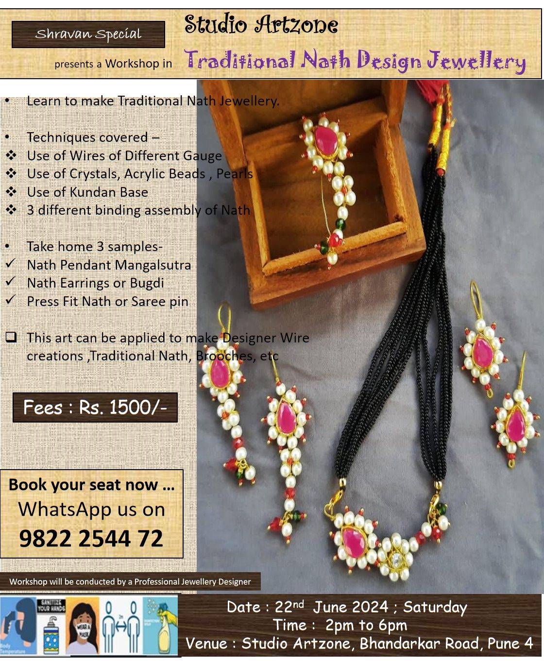 Traditional Nath Jewellery Workshop