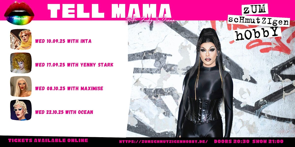Judy LaDivina Tell Mama (Tickets for 08.10.2025)