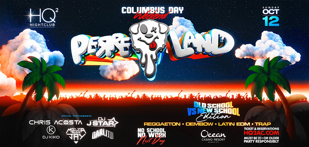 Perreoland at HQ2 Nightclub October 12