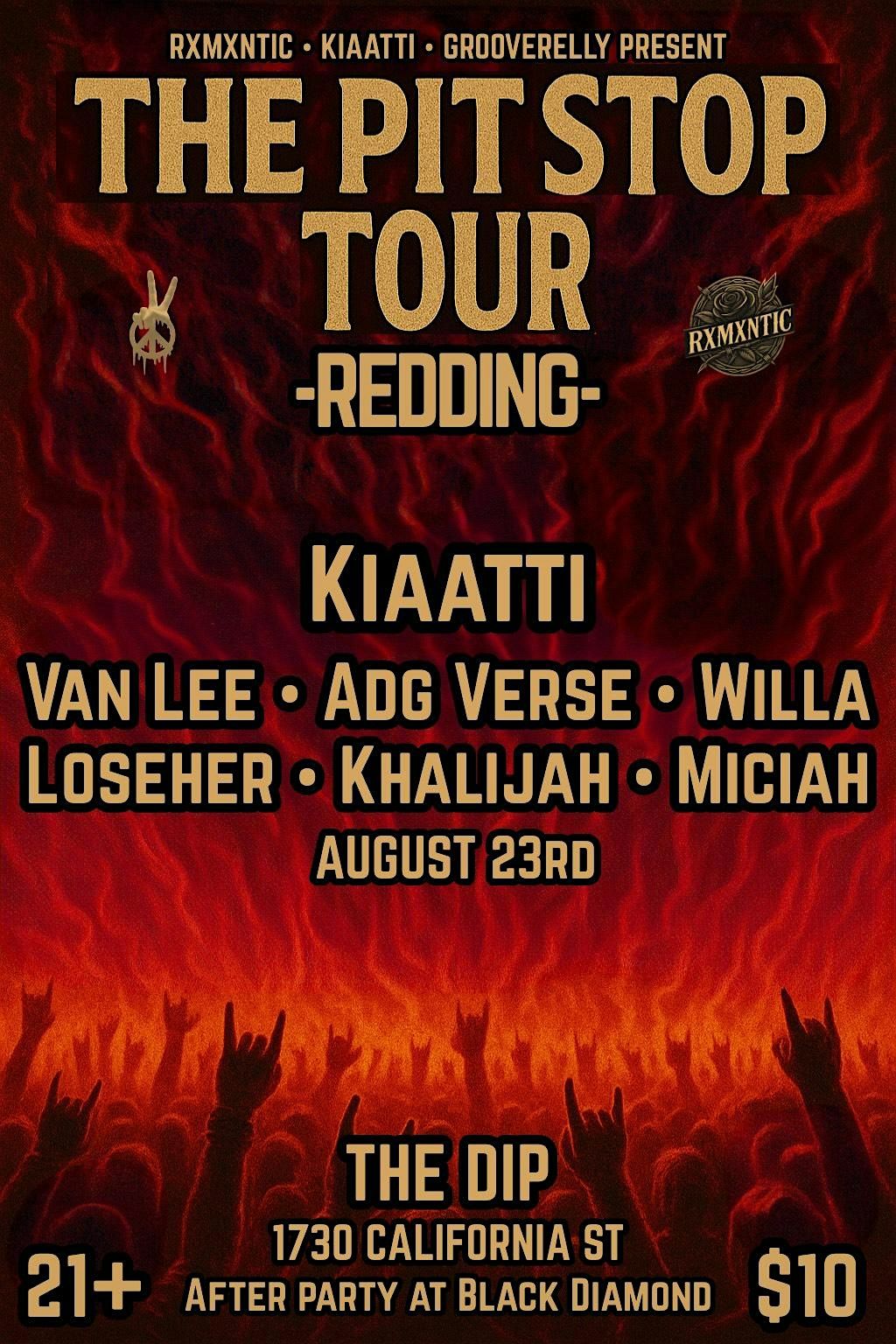 RXMXNTIC | KIAATTI | GROOVERELLY PRESENT: THE PIT STOP TOUR