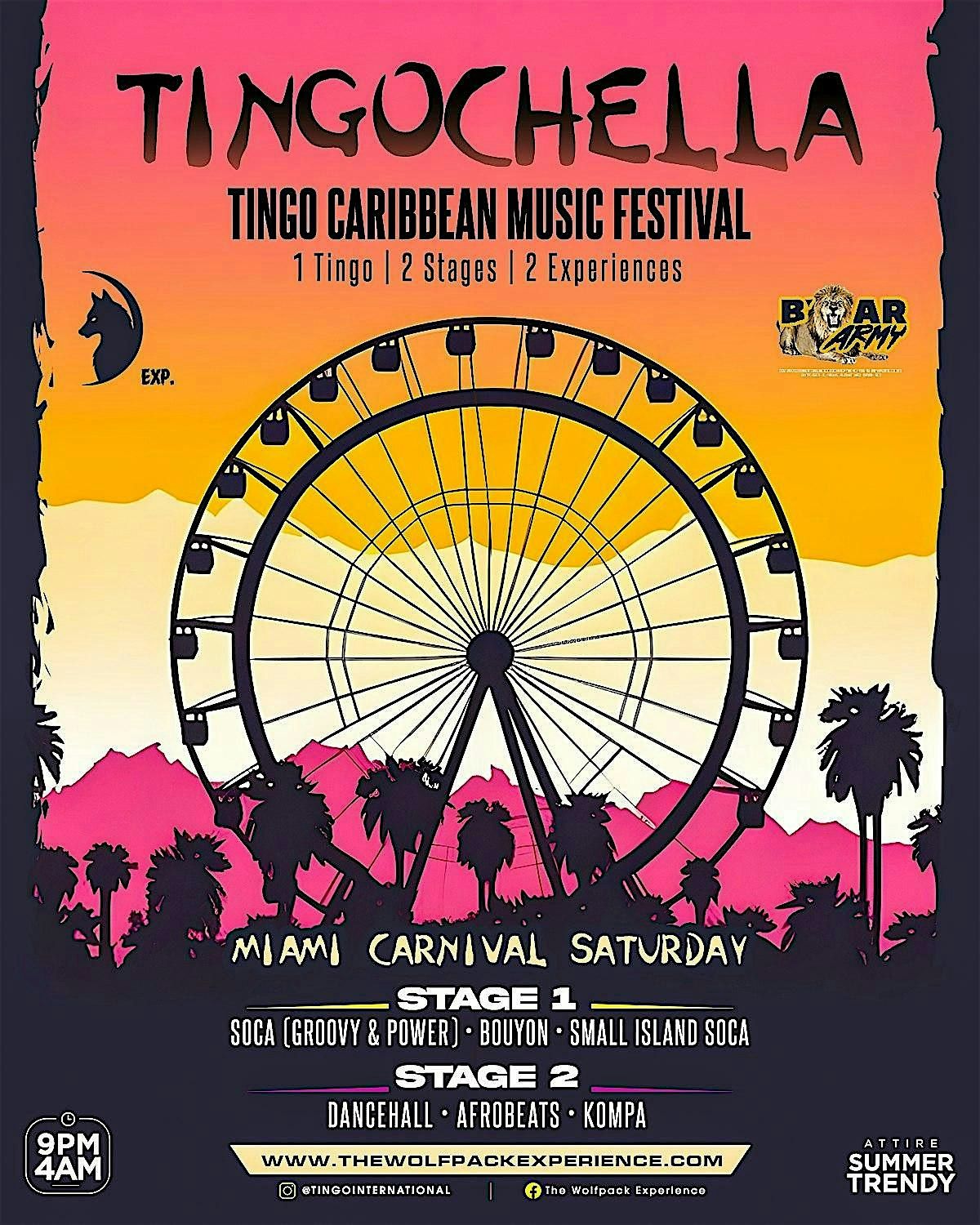 TINGOCHELLA (MIAMI CARNIVAL SATURDAY)
