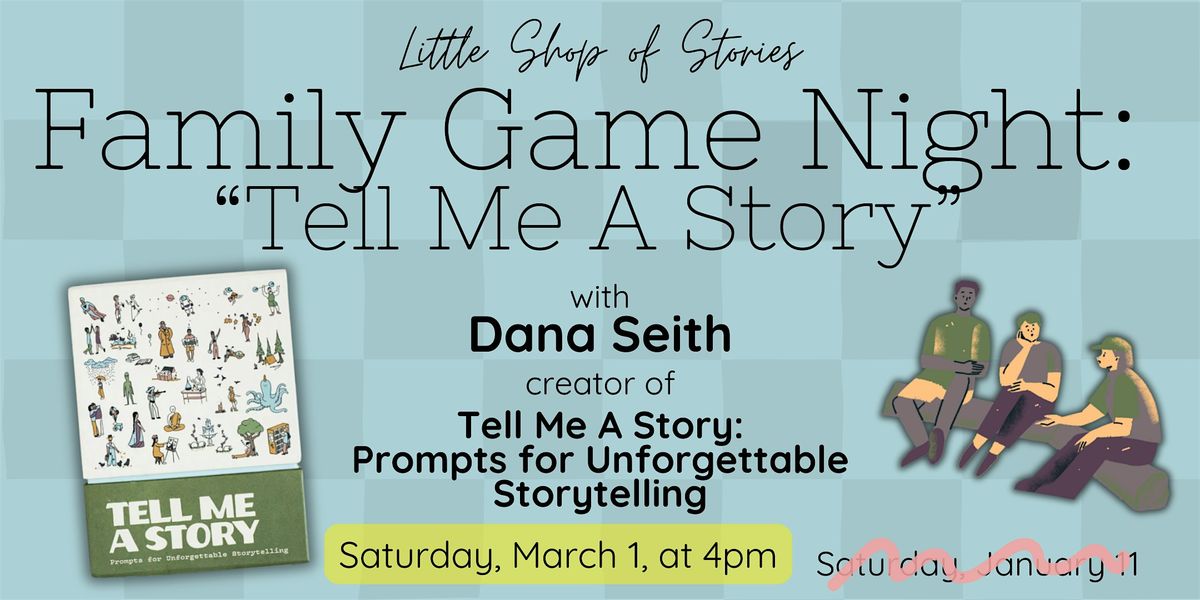 Family Game Night: Tell Me A Story