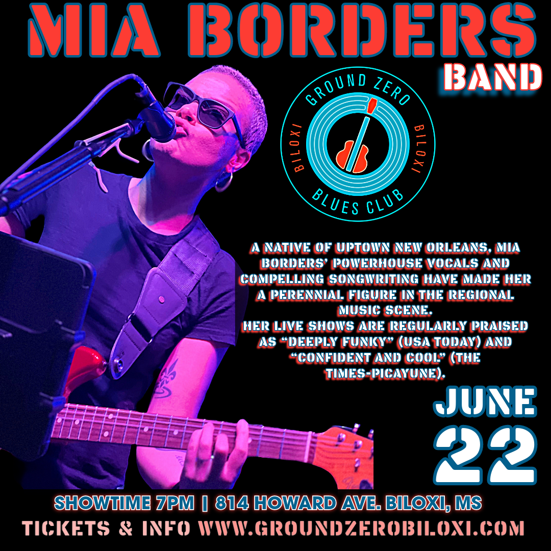 Mia Borders at Manship Theatre: Shaw Center for the Arts