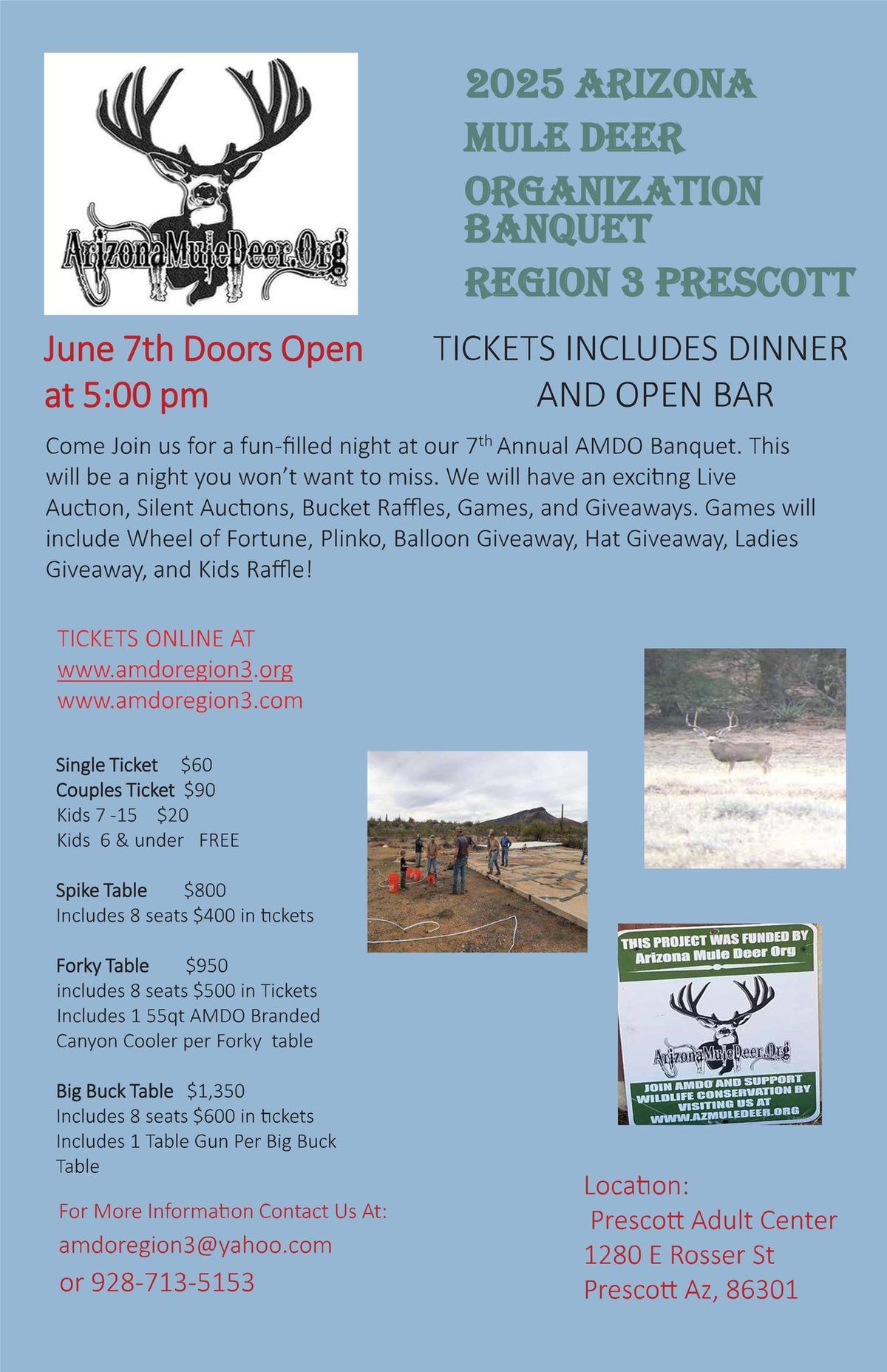 Prescott AMDO Banquet