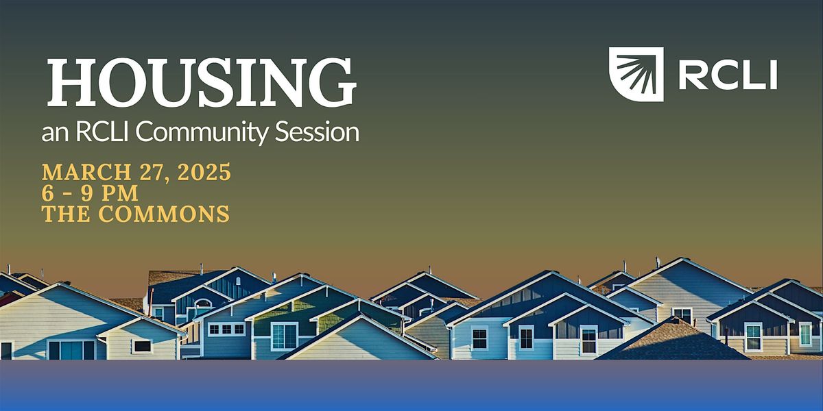 A Community Session: Housing