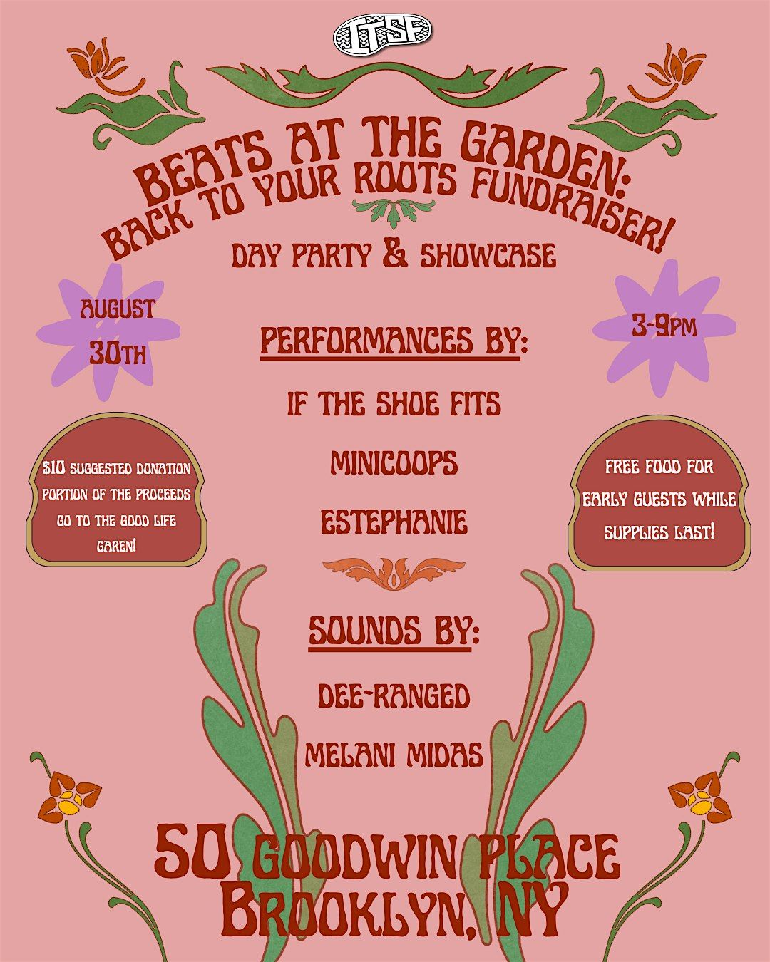 Beats at the Garden: Back to your Roots Fundraiser!