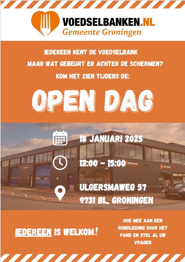 Opendag Voedselbank Gemeente Groningen