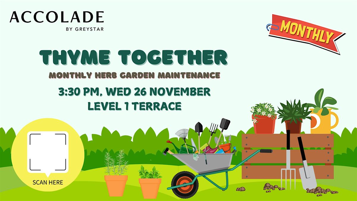 Thyme Together - ACCOLADE ON MOORE RESIDENTS ONLY