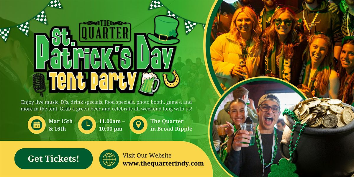 St. Patrick's Day Tent Party