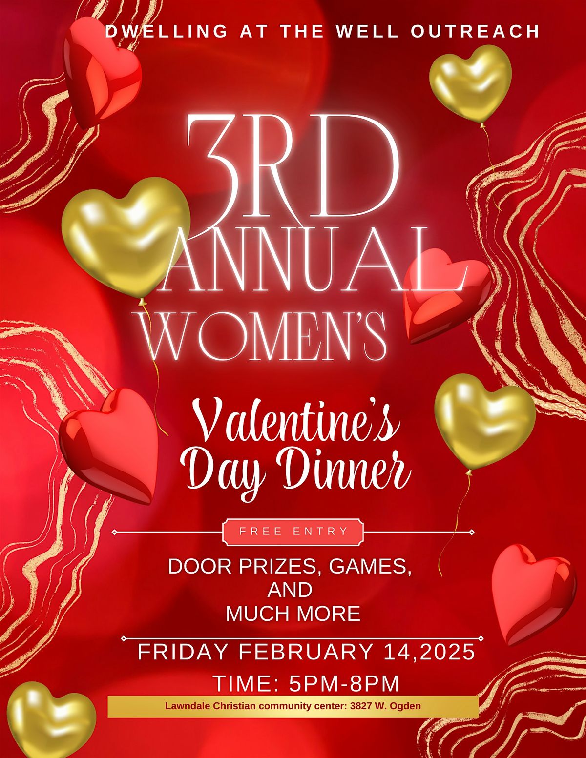 Dwelling at the Well 3rd Annual Women\u2019s Valentine\u2019s Celebration