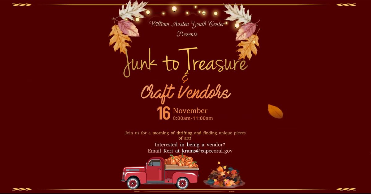 Junk to Treasure and Craft Vendors