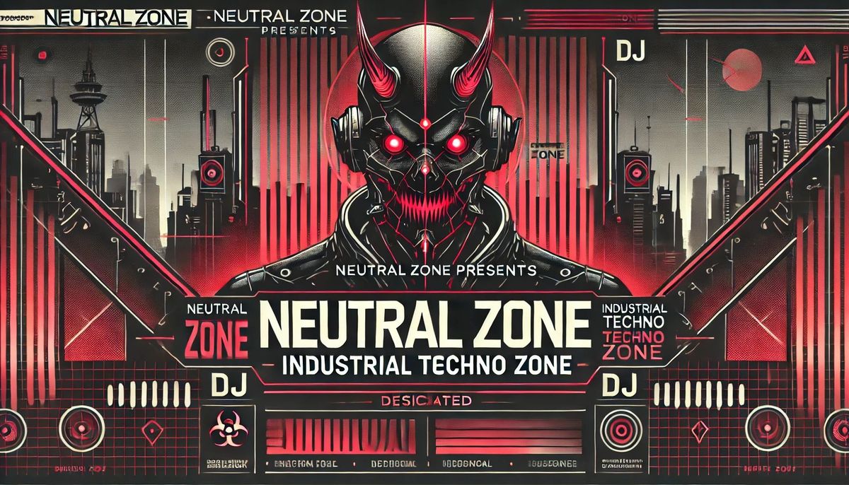 NEUTRAL ZONE PRESENT: INDUSTRIAL TECHNO ZONE + AFTERPARTY 