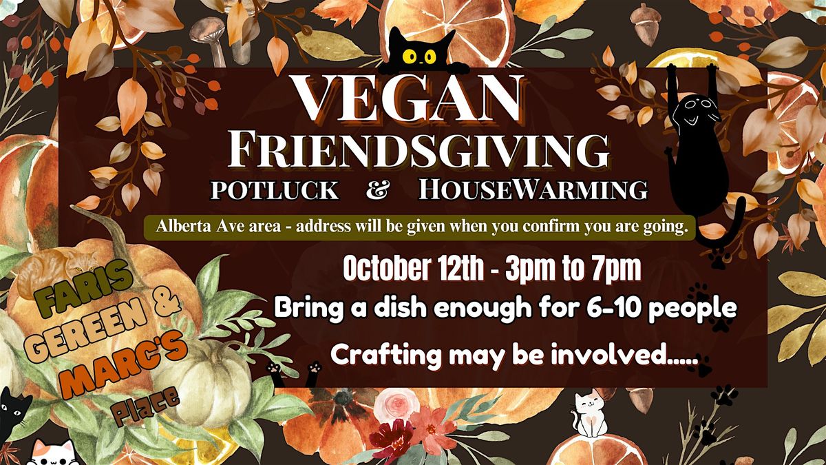 Vegan Friends Giving