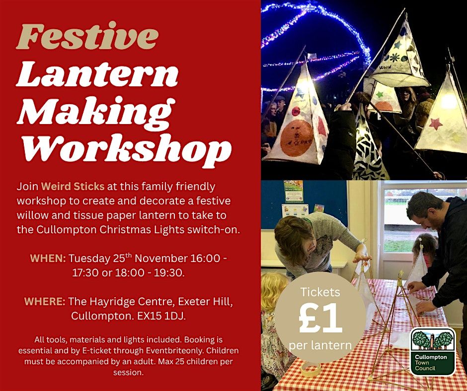 Christmas Lantern Making Workshop