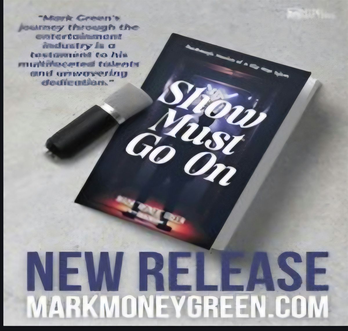 APV Read The Room Podcast *Show Must Go On * Author Mark Green