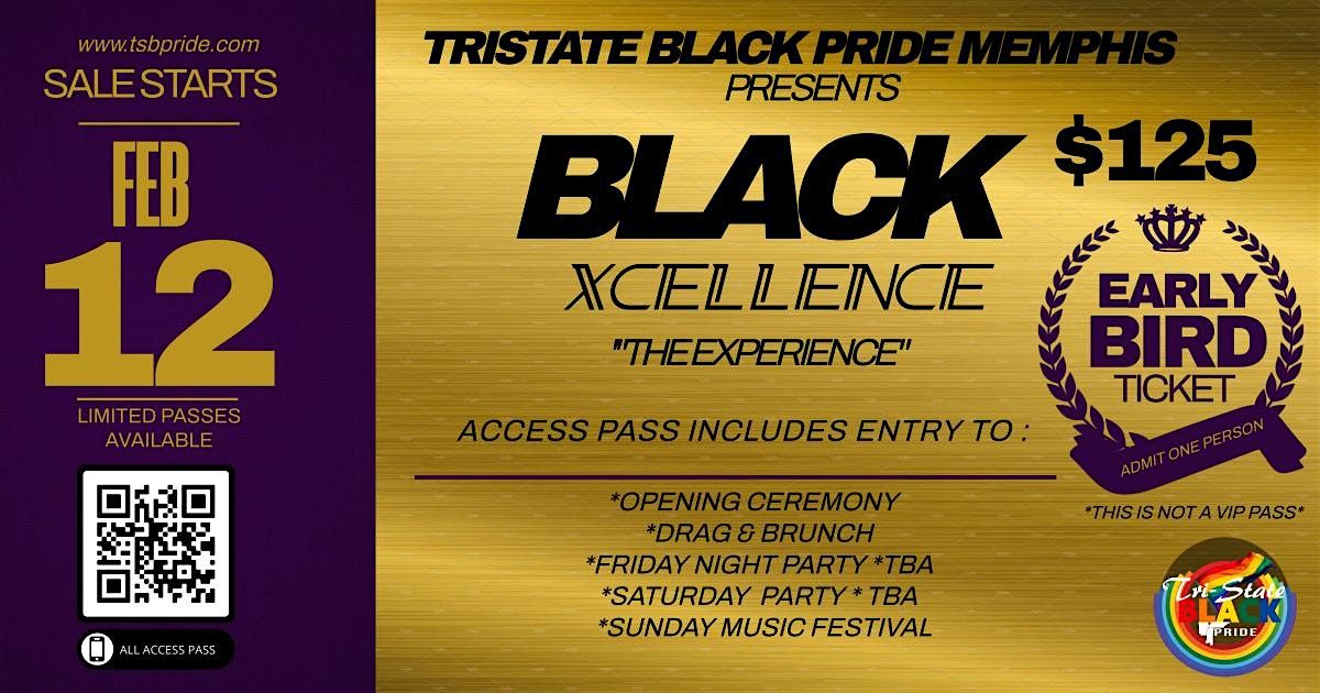 TRISTATE BLACK PRIDE ALL STAR WEEKEND EARLY ACCESS PASS