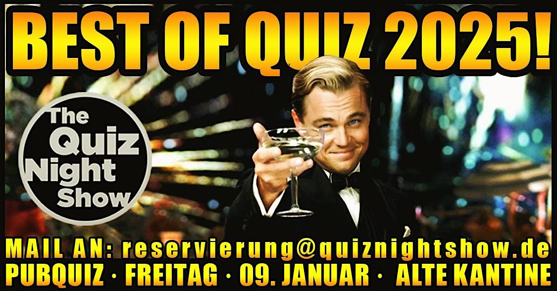 Quiz Night #550 - Best of 2025! (Allgemeinwissen)