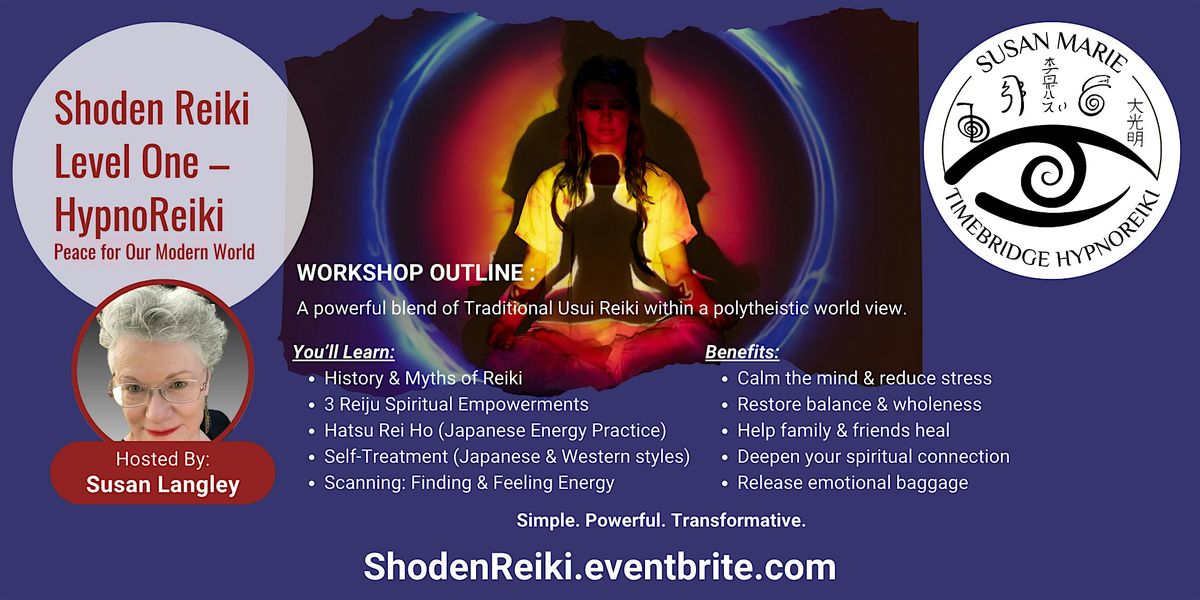 Shoden Reiki Level One \u2013 HypnoReiki