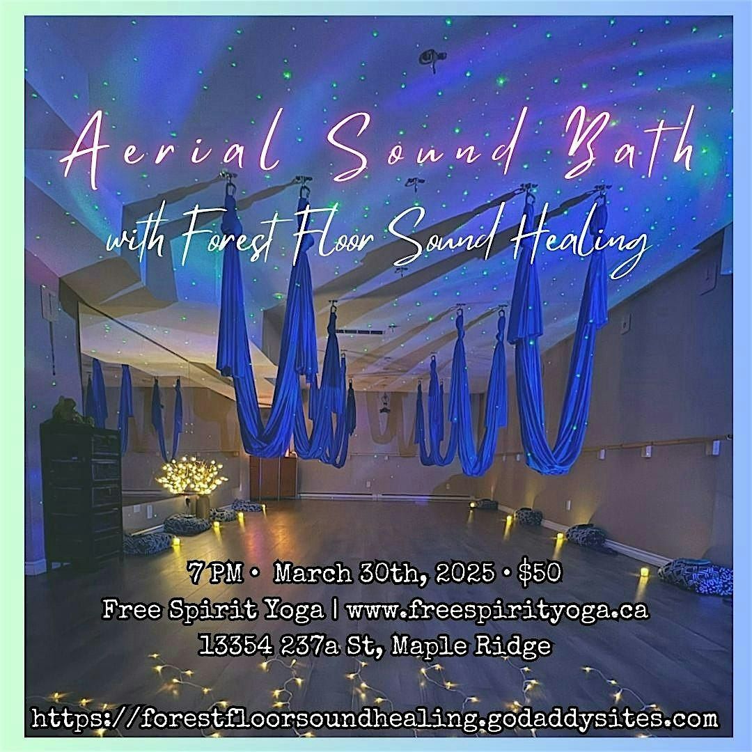 Aerial Sound Bath - Maple Ridge with Forest Floor Sound Healing