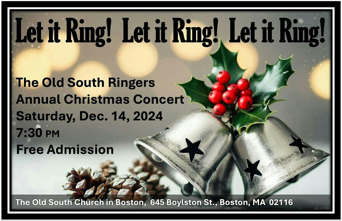 FREE Holiday Handbell Concert