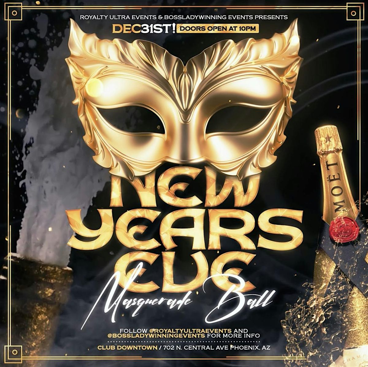 An Afro-Caribbean Royal New Years Eve Masquerade Ball