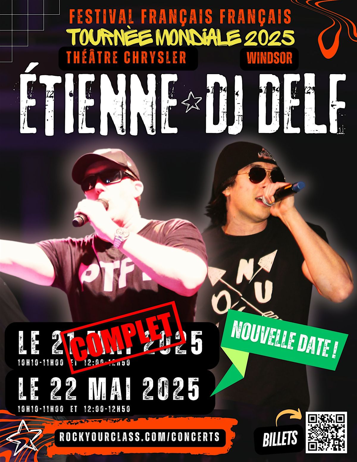 French concert celebration with \u00c9TIENNE and DJ DELF