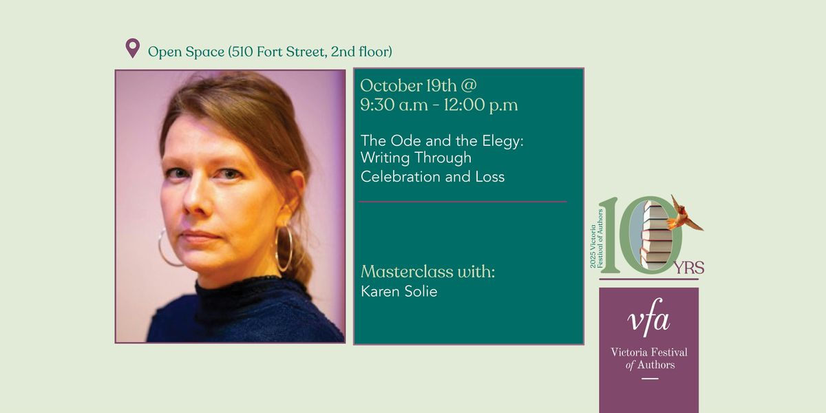 The Ode and the Elegy: Writing Through Celebration and Loss
