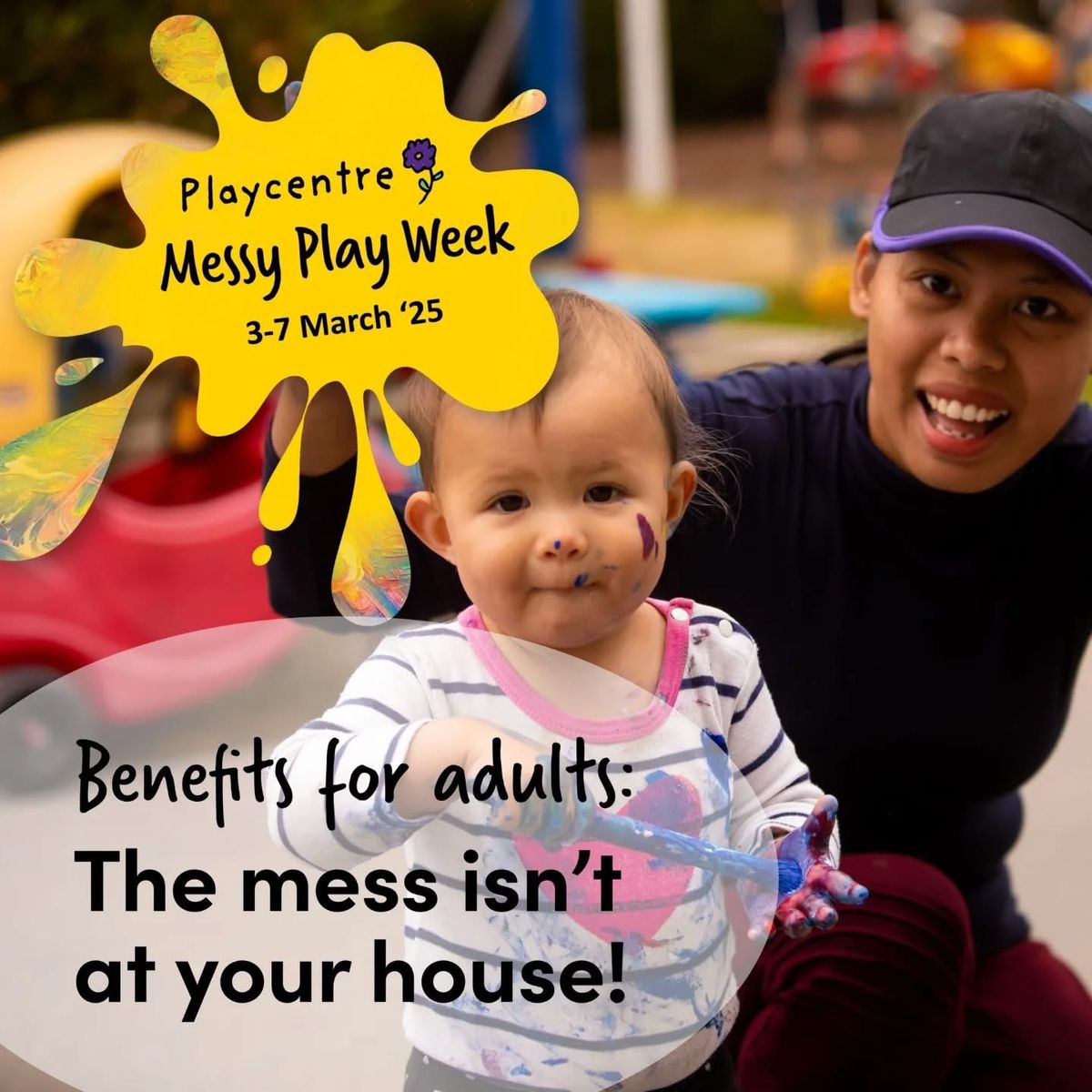 Howick Playcentre's Messy Play Week