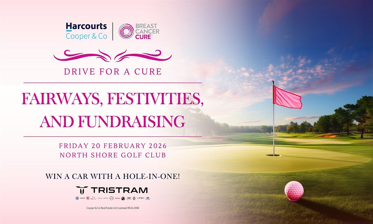 Drive for a Cure Golf Day by Harcourts Cooper & Co
