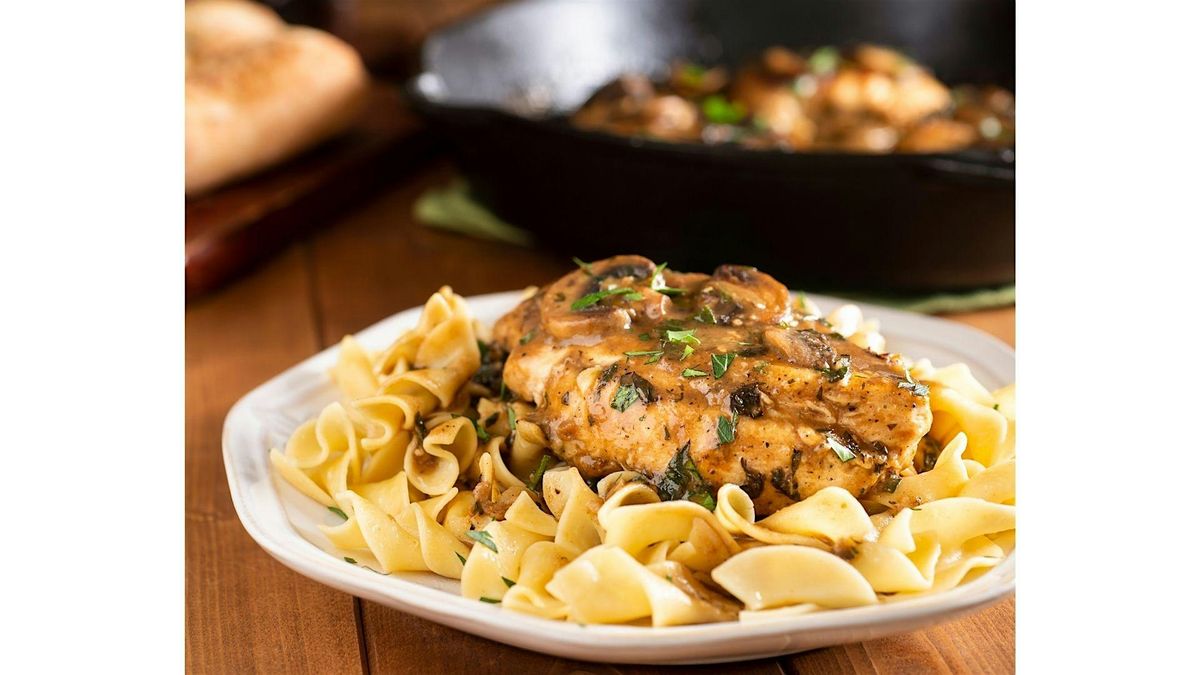 Viva Italia cooking class ! Spaghetti Chicken Marsala