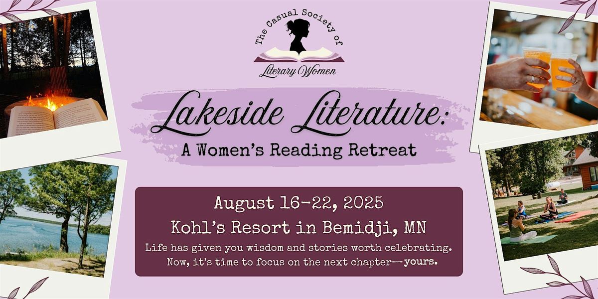 Lakeside Literature: A Women's Reading Retreat