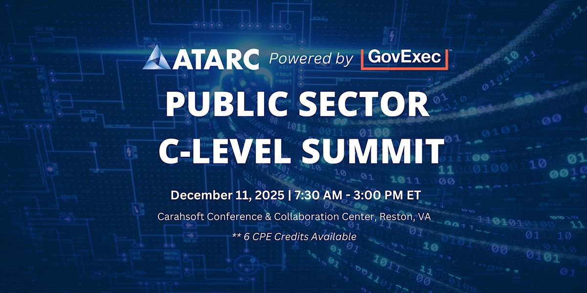 ATARC's Public Sector C-Level Summit