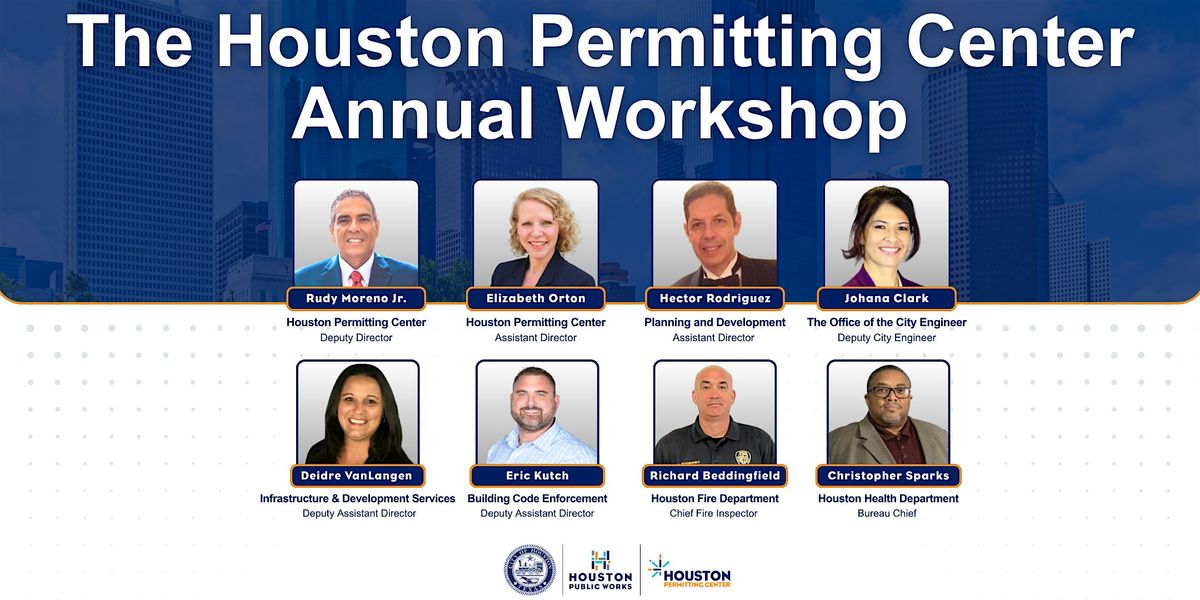 2025 Houston Permitting Center Workshop