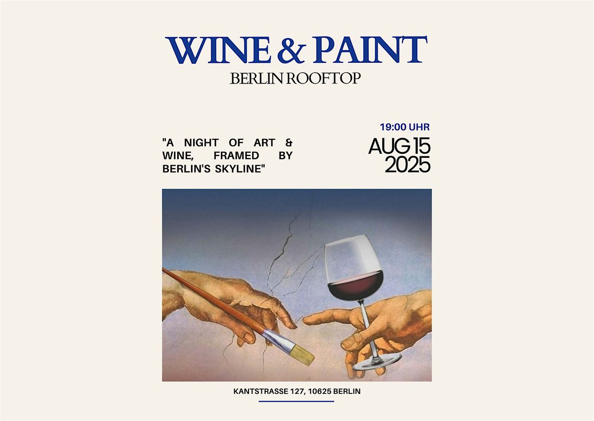 WINE & PAINT x BERLIN ROOFTOP