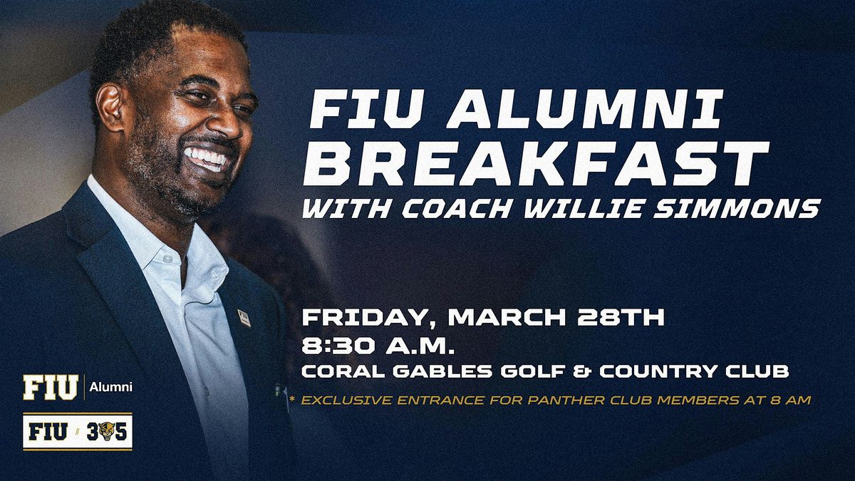 FIU Alumni Breakfast with Coach Simmons