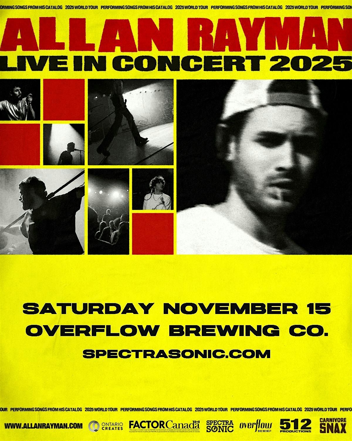 Allan Rayman - 2025 World Tour