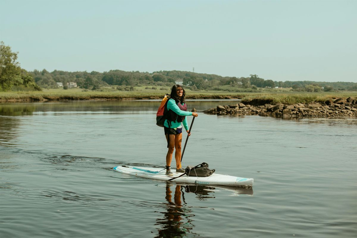 Melanin's Up: Paddle-boarding Casco Bay