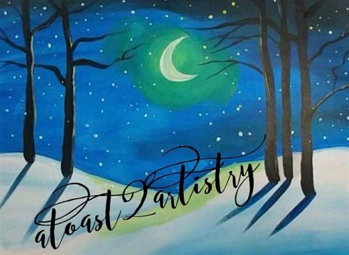 $20 PAINT & SIP FAMILY DAY SPECIAL \u201cKid\u2019s Welcome\u201d Winter Wonderland