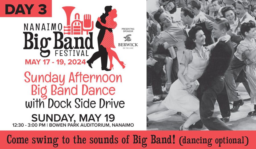 Sunday Afternoon Big Band Dance with Dock Side Drive\n\n